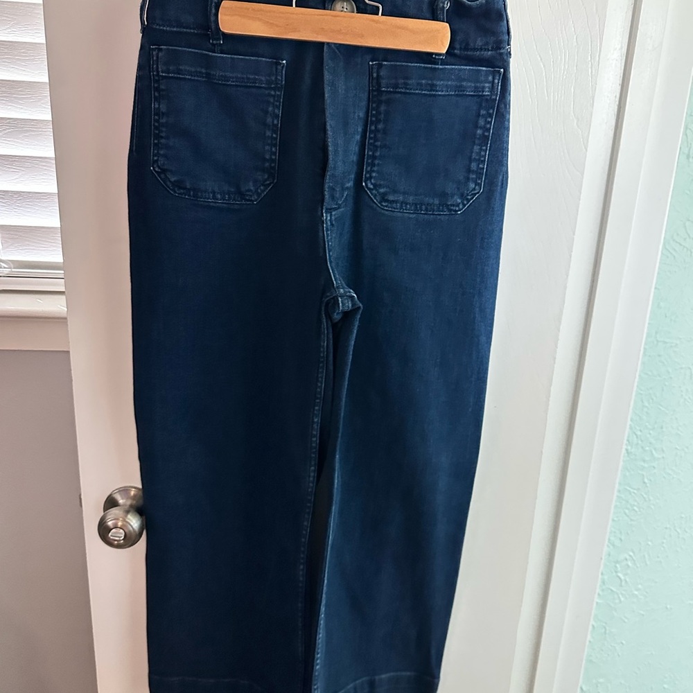 Anthropology Maeve Colette cropped jeans 30 - Picture 2 of 4